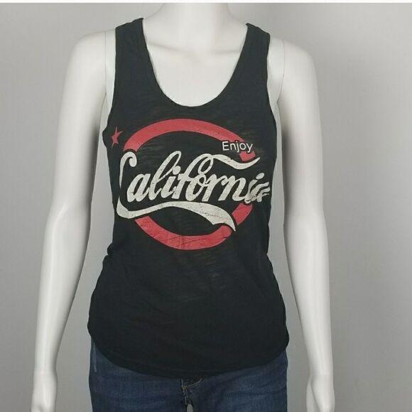 Reflex Women's Thank Top CALIFORNA Black - Picture 2 of 5